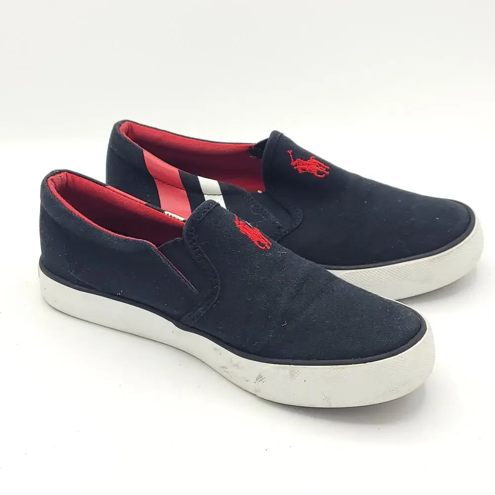 Ralph Lauren Polo black red Pony Logo boys size 1